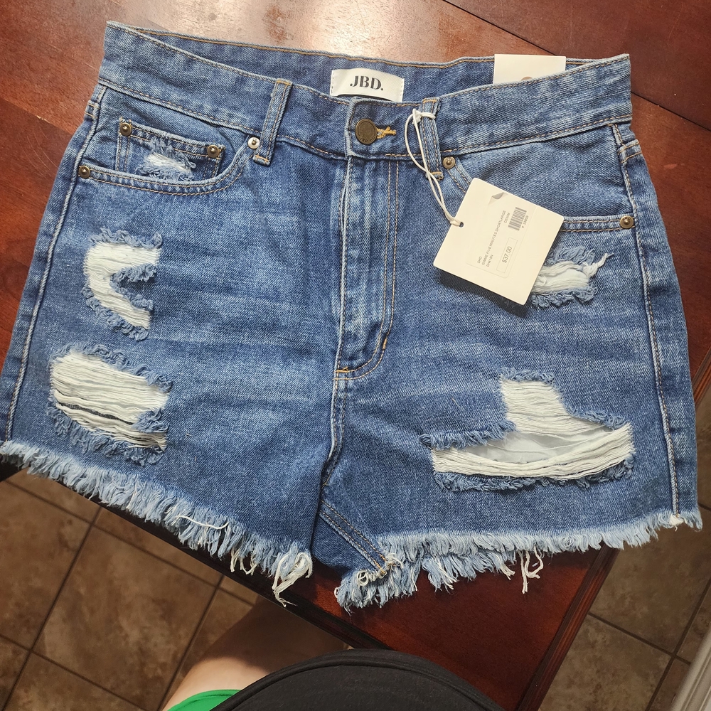 Just Black Denim Jean Shorts